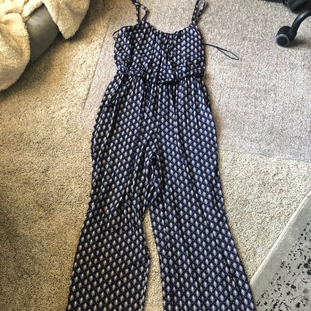 Navy Kaileigh Jumpsuit